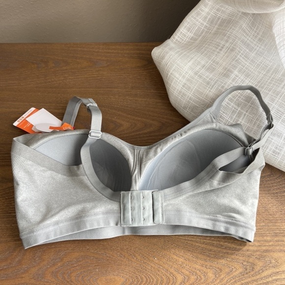 Warner’s xl wire free grey bra - Picture 4 of 5